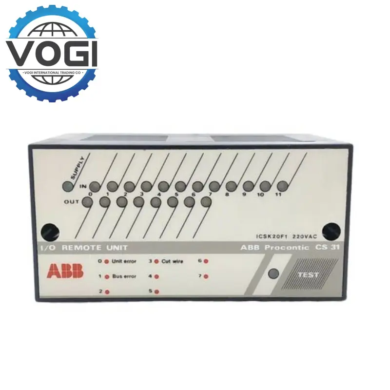 ABB ICSK20F1 FPR3327101R0206-N I/O Re...