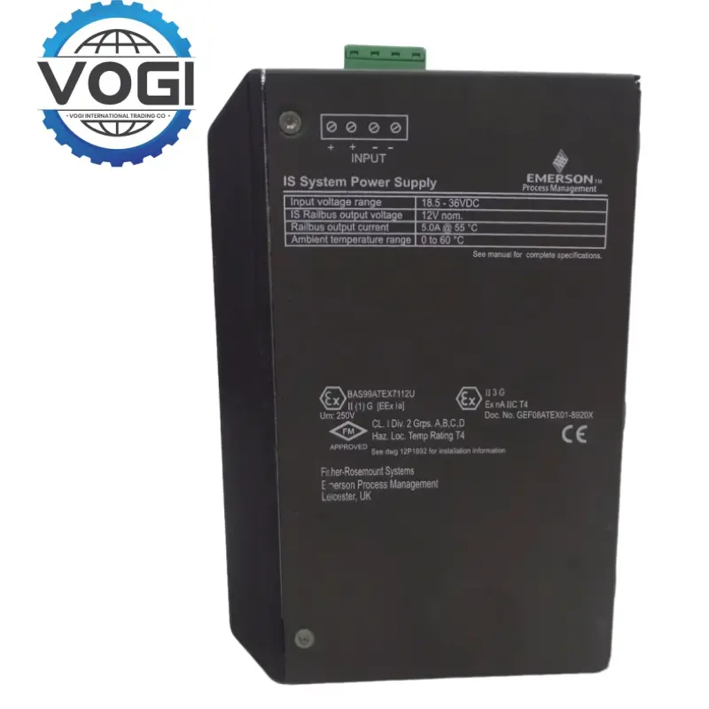 Emerson KJ4110X1-EA1 12P1878X032  System Power Supply
