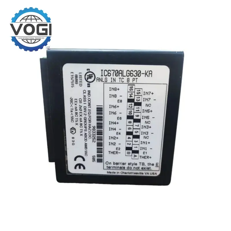 GE IC670ALG630 Field Control Thermocouple Input Module