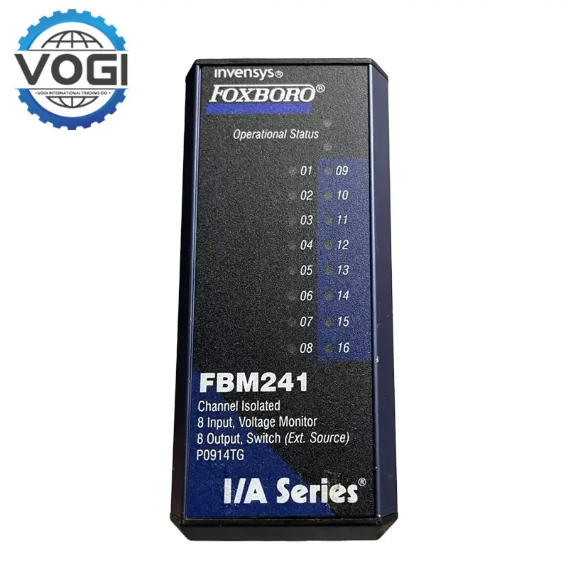 Foxboro FBM241 P0914TG Channel Isolated 8 Input Voltage Monitor