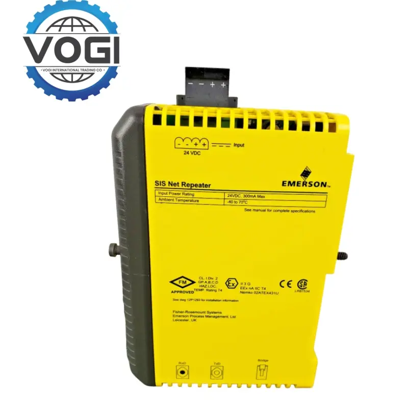Emerson KJ2221X1-BA1 12P3232X112  SIS Net Repeater