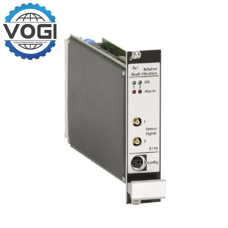 Emerson A6110 Shaft Relative Vibration Monitor